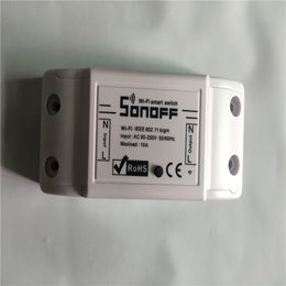 -SONOFF WIFI Switch Universale Smart Home Automation Module Modulo Timer Switch wireless Switch Switcher remoto Via Smart Phone 10A / 2200W