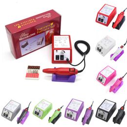 Nail Drill Manicure Machine Set Nail Polisher Pedicure Tool Nails Sanding File Bit Drill Machine Nail Art Equipment 2000