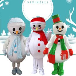 2019 factory hot new The Christmas snowman mascot costume cartoon costume walking doll costume rent adult cartoon characters