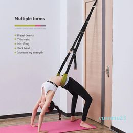 Wholesale-Multi-functional Flexibility Yoga Ballet Adjustable Leg Training Stretch Strap Increase Leg Strength Fitness Equipment