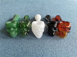 IN STOCK ! 5.0 inch Skull Tobacco Glass pipe Spoon Smoking Pipes 6 Colour Pyrex Glass Oil Burner Pipe Hand Pipes 70g Weight