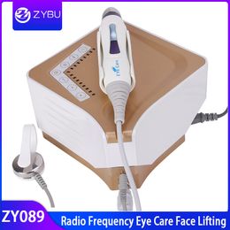 RF eye lift wrinkle face machine anti wrinkle face lift radio frequency skin tightening beauty equipment with vibration skin care