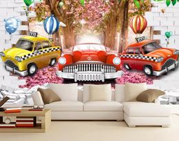 Custom 3d wallpaper murals 3d beautiful cartoon children's room kids room dream modern television background wall wall paper home decor