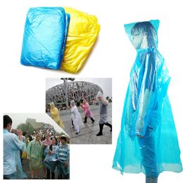 Disposable Raincoat Disposable Rain Poncho Emergency Raincoat Rainwear Raincoats Cove Adult Waterproof Camping Rain Coats Colour Random