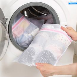 Washing bag Cleaning 30 x 40cm washing machine professional underwear bag washing laundry bag solid nursing LX6920