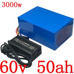 60V battery 50AH electric bicycle 40AH lithium pack 1500W 2000W 3000W scooter