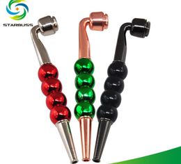 Coloured Continuous Bead Metal Pipe with Cap Easy to Clean