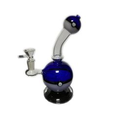2020 facebook blue Colour ball rigs Glass bong dab rig Glass Water Pipes incycler function pin hole perc Hookahs 14 mm Joint