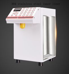 NEW ARRIVEL Fructose machine Automatic Fructose Dispenser Syrup dispenser 16 grid Milk tea Equipment 220V 6L