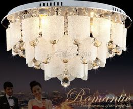 Plafoniere Moderne Per Sala : Sconto moderne lampade a sospensione in cristallo rotondo