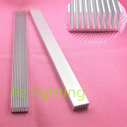 Freeshipping 10pcs/lot High Power LED aluminum Heatsink 300mm*25mm*12mm for 1W,3W,5W led emitter diodes