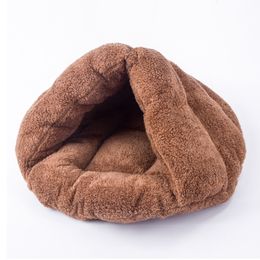 Washable Small Dog Sleeping Warm Nest Four Seasons Universal Eco-friendly House Multifunctional Soft Indoor Cat Bed Pet Supplies