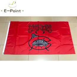 MiLB Carolina Mudcats Flag 3*5ft (90cm*150cm) Polyester Banner decoration flying home & garden Festive gifts