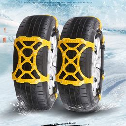 Car Tire Snow Chain Auto Truck Adjustable Winter Mud Anti Slip Anti-Skid Safty Emergency Security Tyre Wheel Chain Belt236b1892