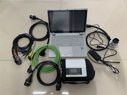 CF-AX2 i5 8g laptop + 2023.12V Best MB STAR C4 SD CONNECT diagnostic tool sd c4 MB XEN-TRY SD C4