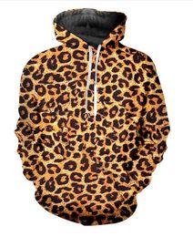 New Fashion Harajuku Style Casual 3D Printing Hoodies Leopard Men / Women Autumn and Winter Sweatshirt Hoodies Coats BW0193