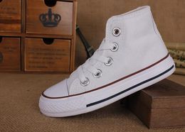 Promotional Kids Canvas Shoes Fashion High Low Children Shoes Boys and Girls Sports Classic Canvas Shoe Size 24-34