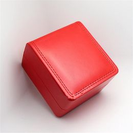 Fashion Watch Boxes Faux Leather Wristwatch Case Bracelet Bangle Jewelry Display Cases Gift Storage Box with Pillow