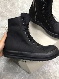 2018ss Genuine leather high-top men's shoes new list real picture system simple first layer of cow leather half boots