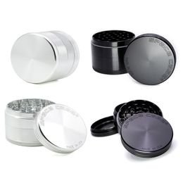 quality herb grinders aluminiumalloy space case tobacco grinder black silver 63mm diameter burnisher herba grinder 5920sc