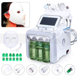 6 in1 Hydra Water Peeling Dermabrasion Machine RF Lifting Spray Machine Ultrasonic Beauty Equipment for Spa Home