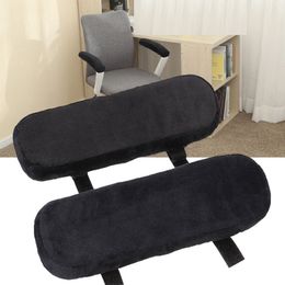 2pcs Chair Armrest Pads Chair Covers Ultra-Soft Memory Foam Elbow Pillow Support Universal Fit For Home or Office Chairs Elbows Re210w