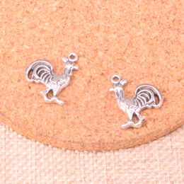 63pcs Charms chicken cock rooster 21*16mm Antique Making pendant fit,Vintage Tibetan Silver,DIY Handmade Jewellery