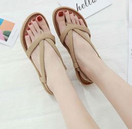 Sandalias de mujer de verano Correa de hebilla de cuero genuino Zapatos de  mujer Talla 34-40 Sólido conciso Envoltura de tobillo Zapatos de fiesta  para damas comprar a buen precio — entrega