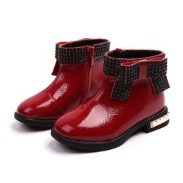 Rabatt Kinder Fallen Stiefel | 2019 Kinder Fallen Stiefel im Jungen Xxp8 Leder 2018 Martin Herbst Winter Mädchen Stiefel