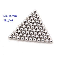 1kg/lot (about 72pcs) steel ball Dia 15mm high-carbon steel balls bearing precision G100 Diameter 15mm Free shipping