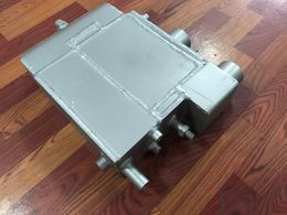 OEM 1622376600(1622-3766-00) Aluminium plate-fin oil cooler heat exchanger for AC GA55+-90 screw air compressor
