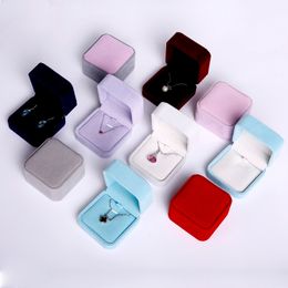 The Velvet Necklace Pendant Box Jewelry Box Organizer Display Storage Case