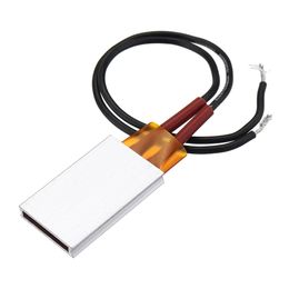 5pcs 12V 3~22W 120 Degrees 35x21x5mm PTC Ceramic Electric Heating Plate Aluminium Shell Constant Temperature Air Heater