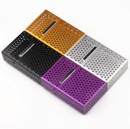 New 20 hollow-out metal cigarette boxes, exquisite, colourful, fashionable and suitable for whole packs of cigarettes