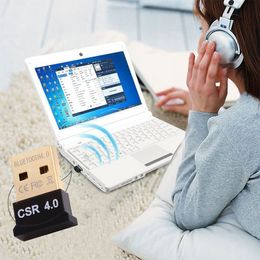 Adaptador Bluetooth USB Dongle para o adaptador Bluetooth Computador PC Wireless Mouse Speaker Bluetooth 4.0 Receptor de música USB