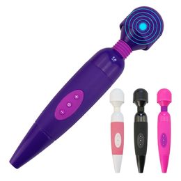 Wand AV Vibrator Sex Toys for Woman Clitoris Stimulator Sex Shop toys for adults G Spot vibrating Dildo for woman