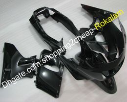 Fairings Fit For Kawasaki ZZR400 ZZR 400 ZZR-400 1993 ~ 2003 Black ABS Plastic Bodywork Fairing Kit (Injection molding)