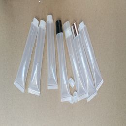 50pcs/lot 10ml 15ml 20ml Soft tube Empty Lipstick Tube,Lip Balm Soft Hose,Makeup Squeeze Sub-bottling,Clear Lip Gloss Container