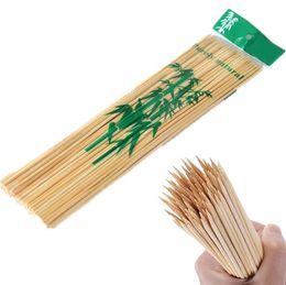 4mm*30cm FDA Approved Disposable Barbecue Tool BBQ Bamboo Skewer Best Quality Marshmallow Roasting Sticks SN1499