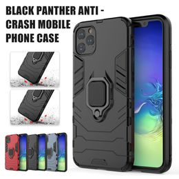 Anti Shock Panther Detachable Cases for iPhone 14 13 11 PRO MAX XR SE2 Hybrid Armour Back Cover With Kickstand for Samsung S10 S20 PLUS