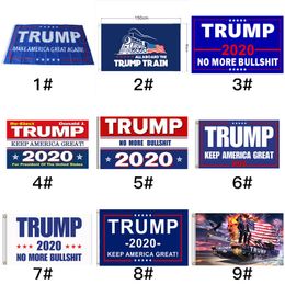 2020 Decor Banner Trump Flag America Again for President USA Donald Trump Election Banner Flag Donald Flags 90*150cm 15styles RRA3180