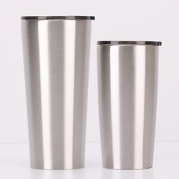 30OZ Stainless Steel Tumbler Water Bottle Vacuum Insulated stright Cup with Lid Double Wall Travel Flask Mug Costom Colors