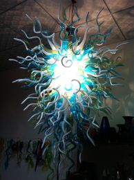 100% Mouth Blown CE UL Borosilicate Murano Glass Dale Chihuly Art Big Home Made Lamp Shades