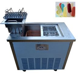 Sell commercial high quality single and double mode popsicle machine automatic stainless steel popsicle machine with mold 220v