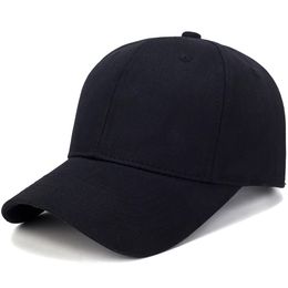 Solid Color Baseball Cap Men Women Summer Outdoor Sun Hat Cotton Adjustable Caps Female Hip Hop Trucker Hats #L