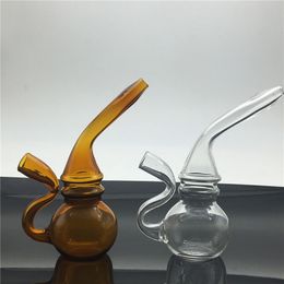 Dab oil Rig bong 9cm Smoking glass Blunt Bubbler bong The Martian Small Water Pipe accessories for roller paper glass cigarette filter pipe