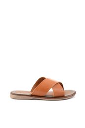 Bambi Genuine Leather Tan Women 'S Sandals H06851620