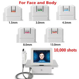 Professional High Intensity Focused Ultrasound HIFU Machine Wrinkle Removal Tightening Face Lift And Body Slimming beauty