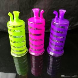 Color water hookah   , Wholesale Glass Bongs Accessories, Water Pipe Smoking, Free Shipping