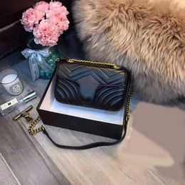 2019 hot women's designer handbags luxury slung crossbody shoulder bag chain bag quality pu leather wallet ladies handbags 6 Colours